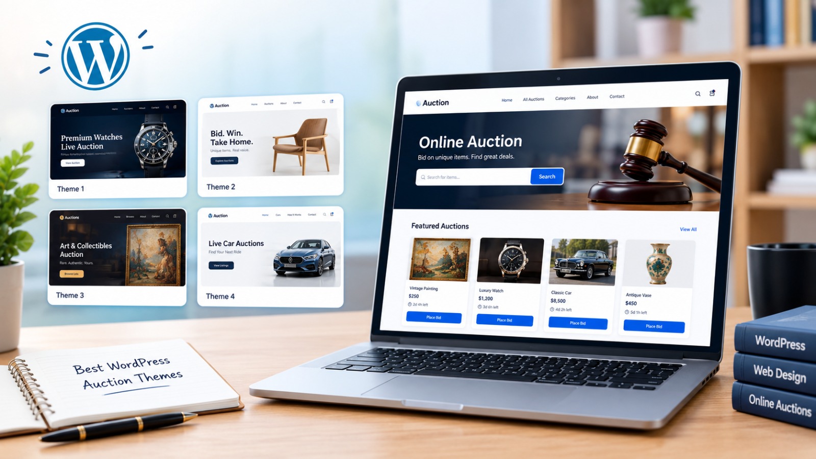 Best WordPress Auction Themes