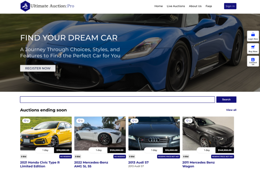 Car software,Auctioneer Software